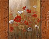 Poppies & Morning Glories II by Vivian Flasch
